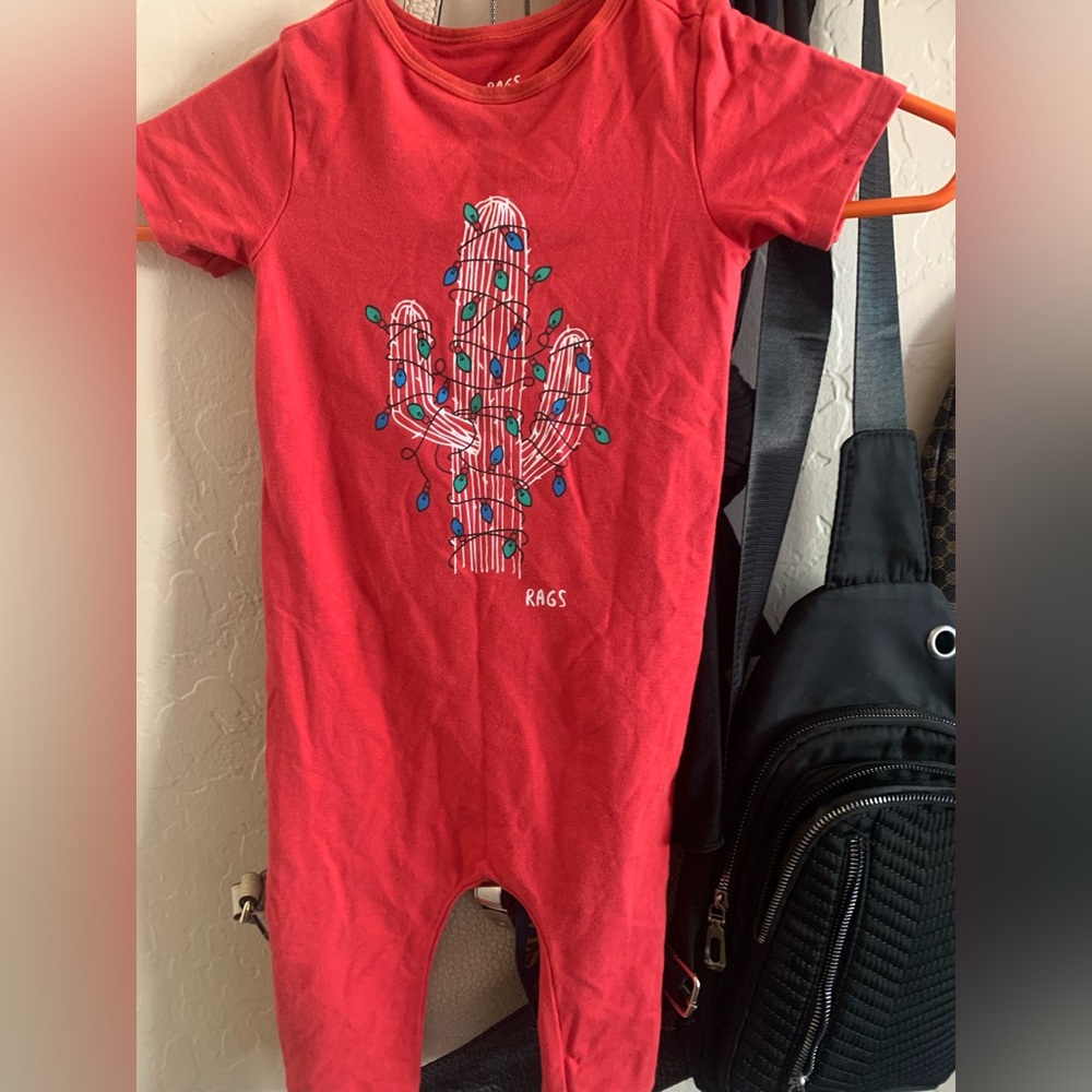 Rags Christmas cacti romper